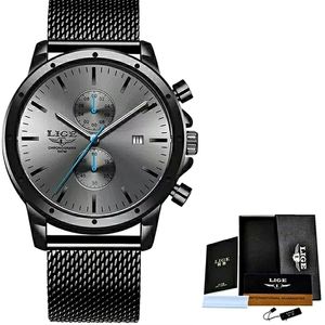 New w/Box Men's Stainless Steel Luxury Watch